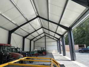 Landwirtschaftliche Unterstellhalle in Kemnath, 396 m²